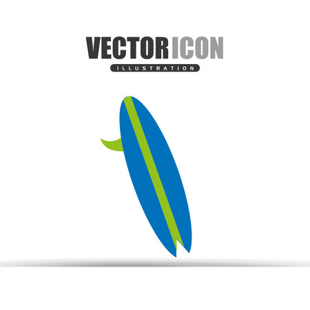 beach icon design, vector illustration eps10 graphicのイラスト素材