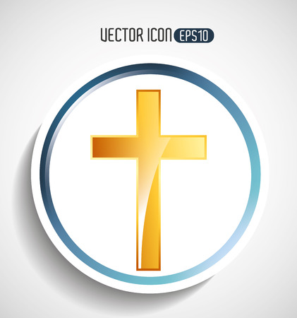 catholic icon design, vector illustration eps10 graphicのイラスト素材