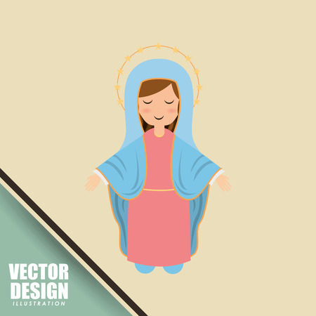 catholic icon design, vector illustration eps10 graphicのイラスト素材