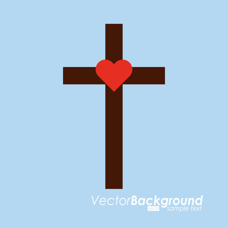 catholic icon design, vector illustration eps10 graphicのイラスト素材