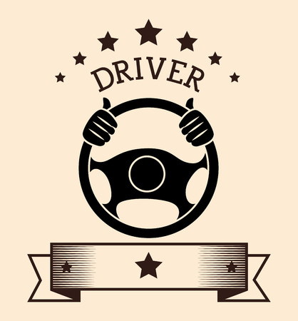 driver car design, vector illustration eps10 graphicのイラスト素材