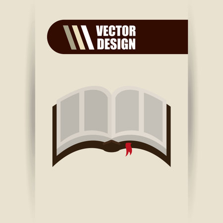 book icon design, vector illustration eps10 graphicのイラスト素材