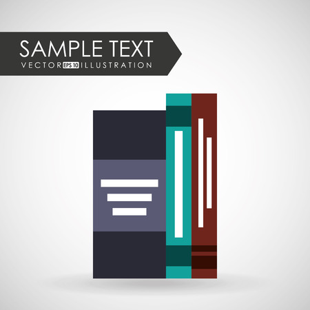 book icon design, vector illustration eps10 graphicのイラスト素材