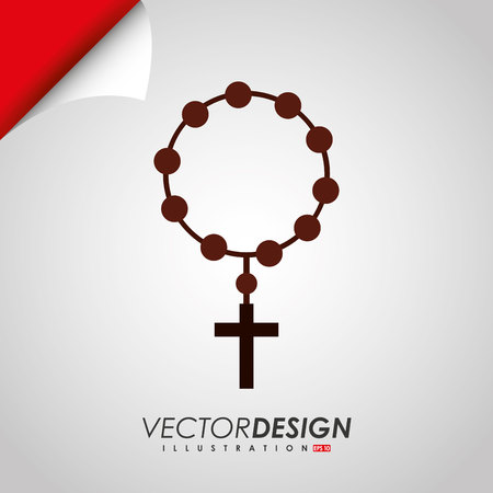 catholic icon design, vector illustration eps10 graphicのイラスト素材