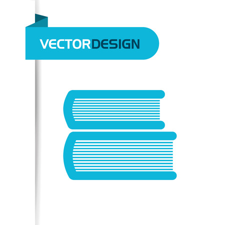 book icon design, vector illustration eps10 graphicのイラスト素材