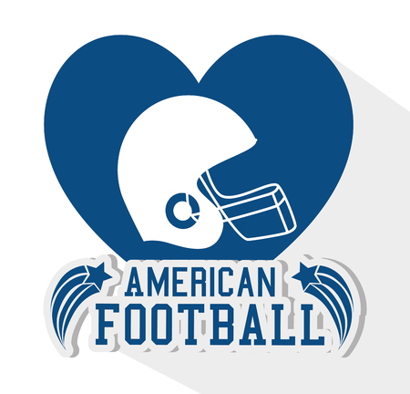 american football design, vector illustration eps10 graphicのイラスト素材