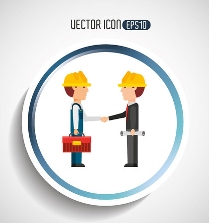 under construction design, vector illustration graphicのイラスト素材