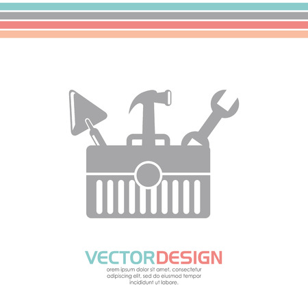 under construction design, vector illustration eps10 graphicのイラスト素材
