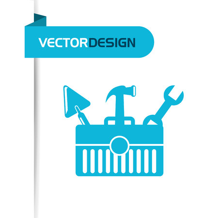 under construction design, vector illustration eps10 graphicのイラスト素材