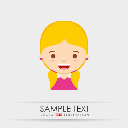 cute kids design, vector illustration eps10 graphicのイラスト素材