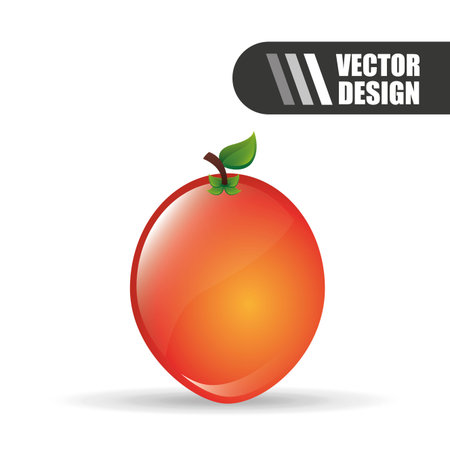 delicious fruit design, vector illustration eps10 graphicのイラスト素材