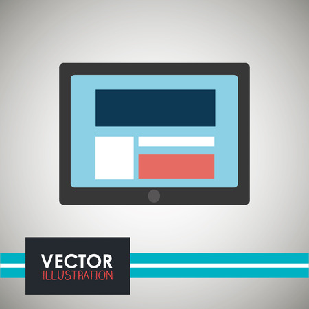 wearable technology design, vector illustration eps10 graphicのイラスト素材