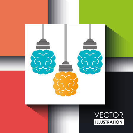 brain storm design, vector illustration eps10 graphicのイラスト素材