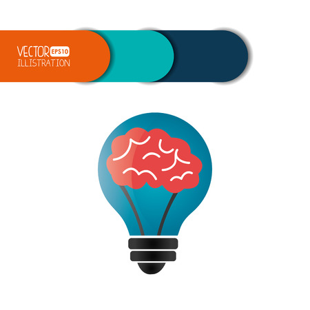 brain storm design, vector illustration eps10 graphicのイラスト素材