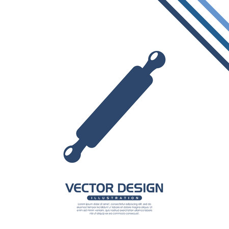 kitchen utensils design, vector illustration eps10 graphicのイラスト素材