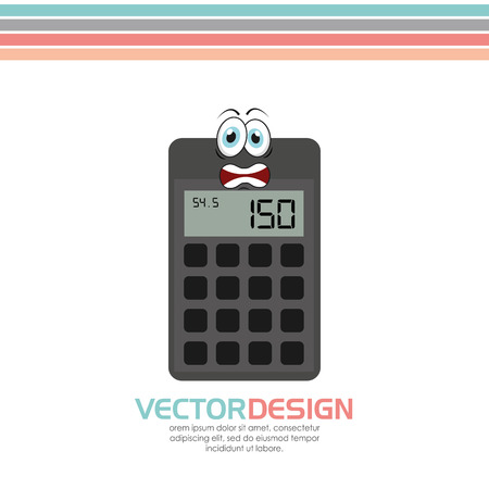 character School Supply designのイラスト素材