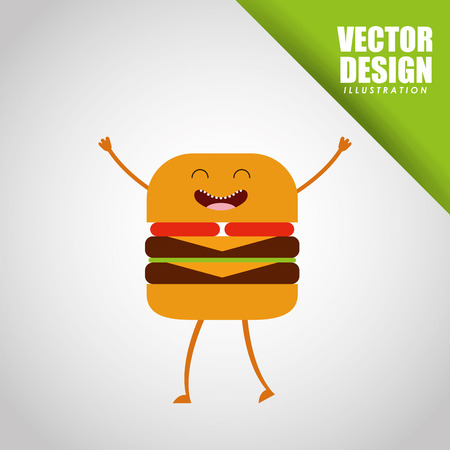 character food designのイラスト素材