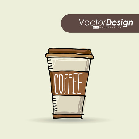 coffee time icon designのイラスト素材