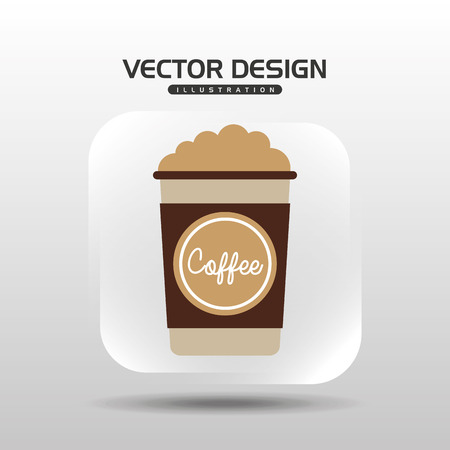 coffee time icon designのイラスト素材
