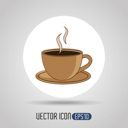 coffee time icon designのイラスト素材