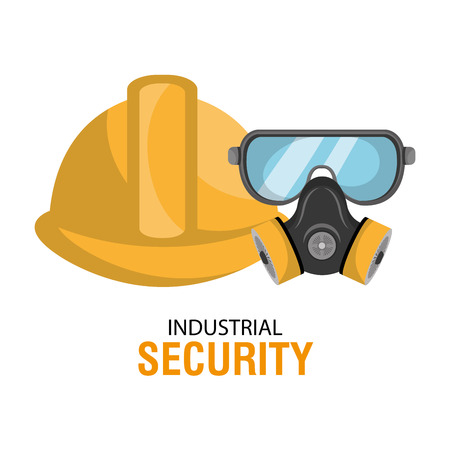 safety equipment design, vector illustration  graphicのイラスト素材