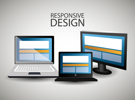 web development design , vector illustration  graphicのイラスト素材