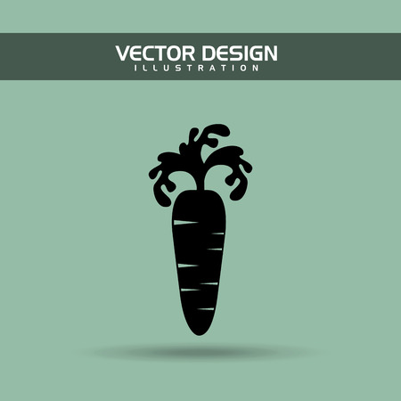 vegetarian food design, vector illustration  graphicのイラスト素材