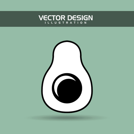 vegetarian food design, vector illustration   graphicのイラスト素材