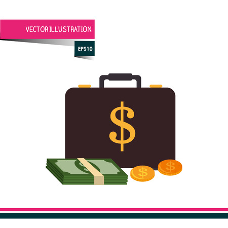 money icon design, vector illustration  graphicのイラスト素材