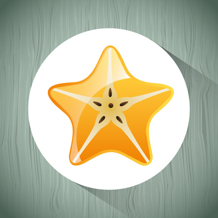 delicious fruit design, vector illustration eps10 graphicのイラスト素材