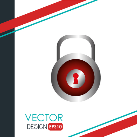 security system design, vector illustration eps10 graphicのイラスト素材