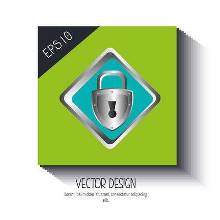 security system design, vector illustration eps10 graphicのイラスト素材