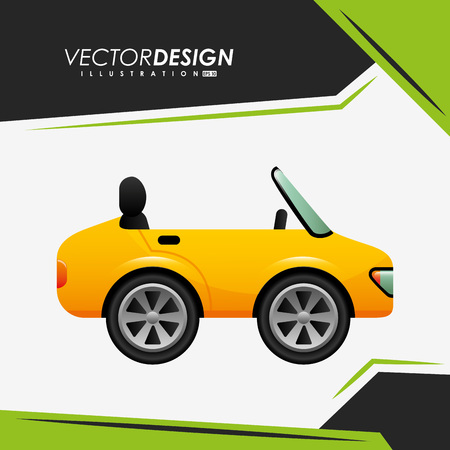 Car icon design, vector illustration eps10 graphicのイラスト素材
