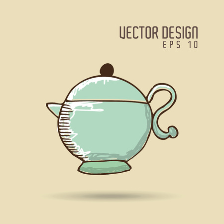 delicious coffee design, vector illustration eps10 graphicのイラスト素材