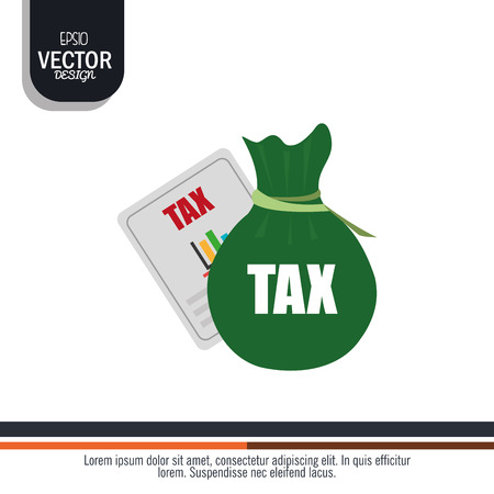 tax time  design, vector illustration eps10 graphicのイラスト素材