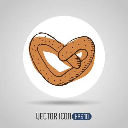 bakery icon design, vector illustration eps10 graphicのイラスト素材