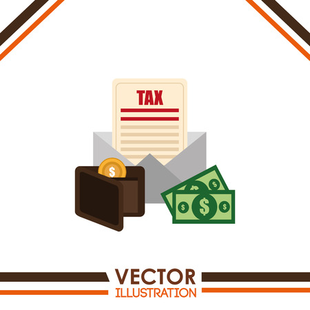 tax time  design, vector illustration eps10 graphicのイラスト素材