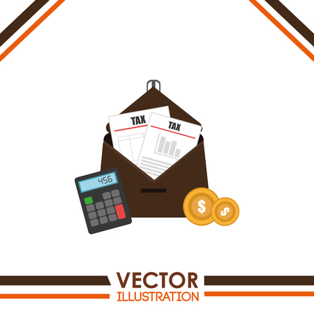 tax time  design, vector illustration eps10 graphicのイラスト素材