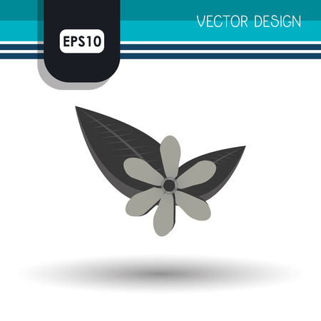 flower icon design, vector illustration eps10 graphicのイラスト素材
