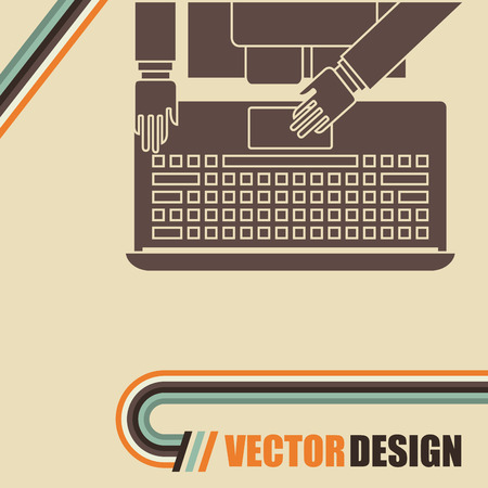 user profile design, vector illustration eps10 graphicのイラスト素材