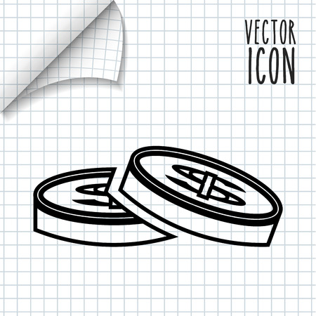 money icon design, vector illustration eps10 graphicのイラスト素材