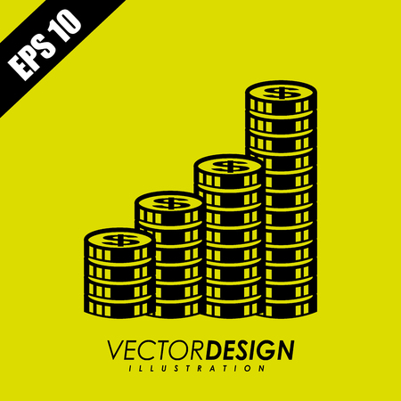 money icon design, vector illustration eps10 graphicのイラスト素材