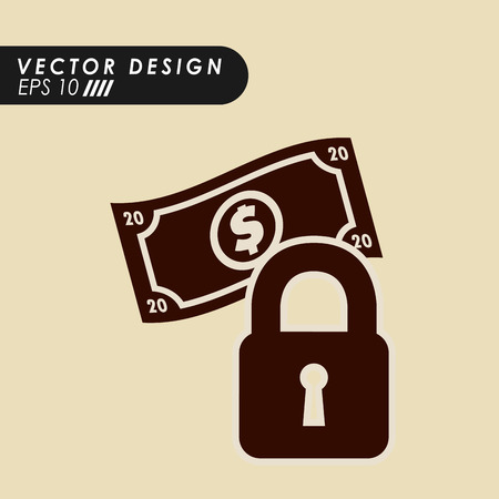 money icon design, vector illustration eps10 graphicのイラスト素材