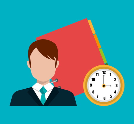 business people design, vector illustrationのイラスト素材