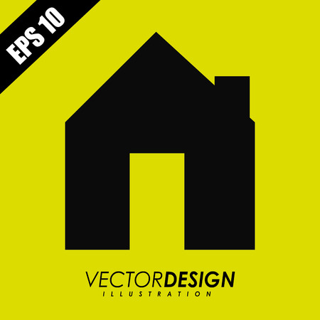 house icon design, vector illustration eps10 graphicのイラスト素材