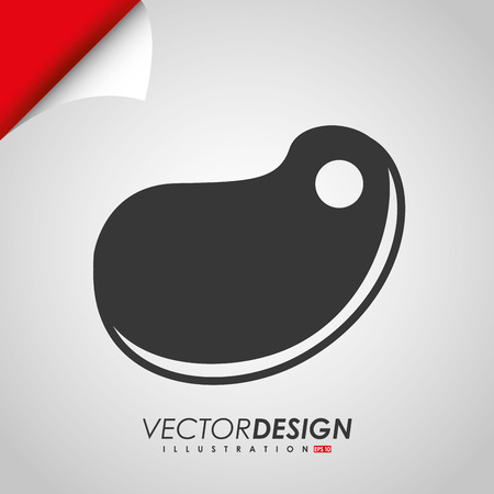 grill icon design, vector illustrationのイラスト素材