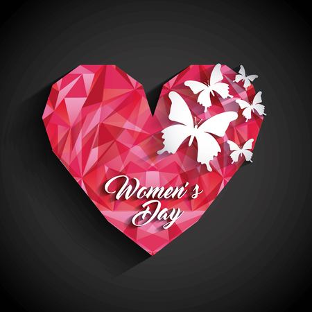 happy womens day design, vector illustrationのイラスト素材