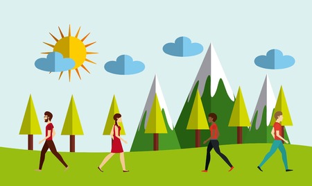 eco friendly design, vector illustrationのイラスト素材