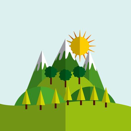 eco friendly design, vector illustrationのイラスト素材