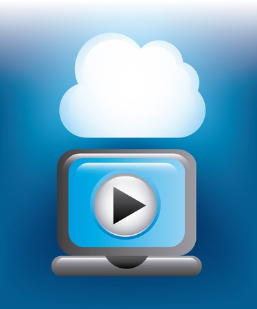 media player design, vector illustrationのイラスト素材